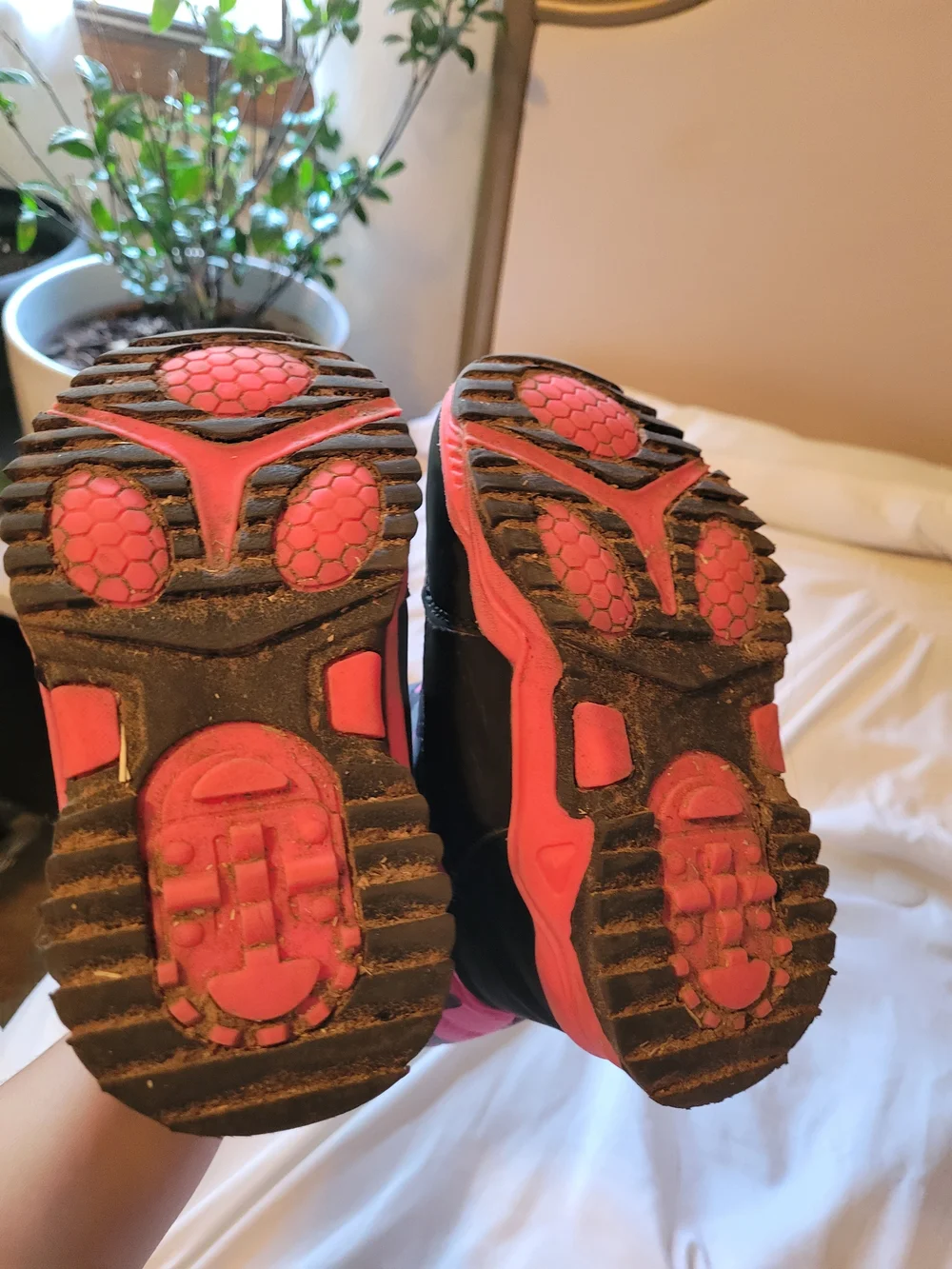 Kids Pink Camo Winter Boots - Brand